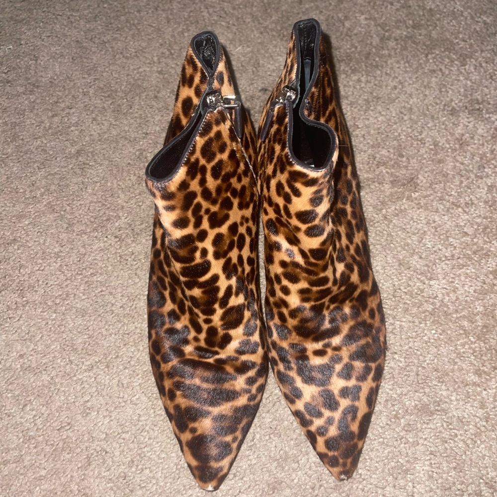 Cheetah Print Prada Boots
